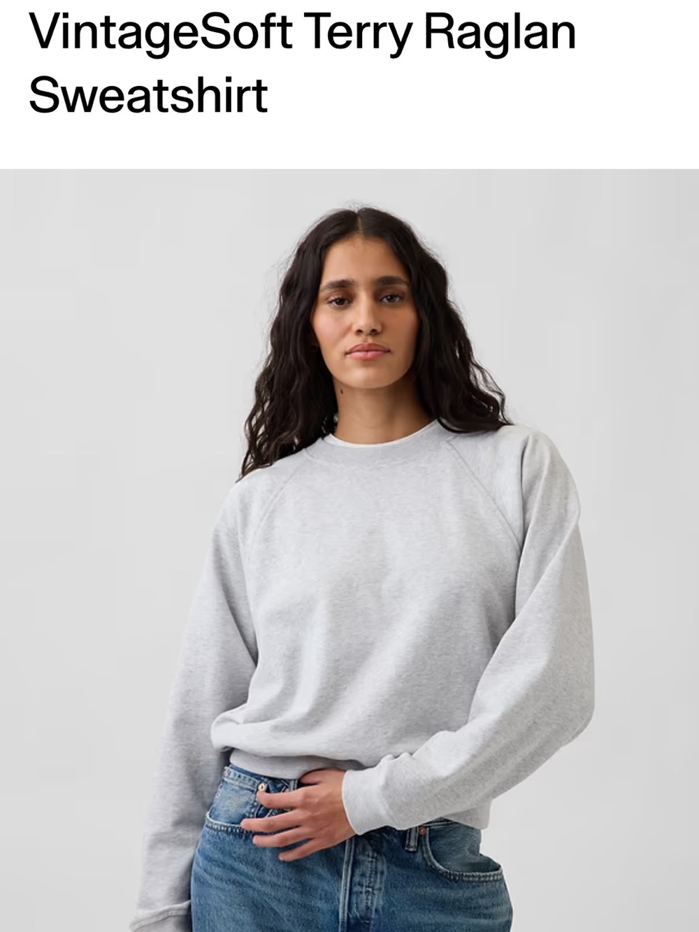 Gap Vintage Soft Sweatshirt sz XL